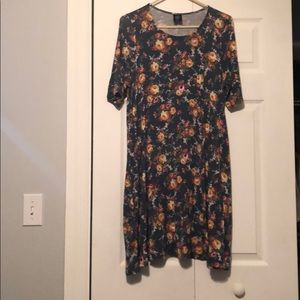 Agnes & Dora green floral dress